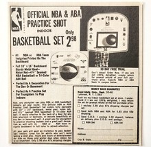 1973 Official NBA Basketball Set Advertisement Sports Collectible Vintag... - $19.99