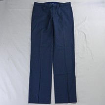 Banana Republic 33 x 34 Dark Blue Woven Non Iron Modern Slim Fit Dress Pants - $29.39