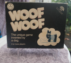 Vintage Woof Woof 1987  - The Game Invented by a Dog. - £9.47 GBP