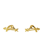 Tiffany &amp; Co Paloma Picasso 18K Gold Heart and Arrow Earrings - £651.88 GBP