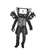 Skibidi Titan TV Man 9" Mexican Handmade Hard Plastic Toy Figure Collect... - $46.53