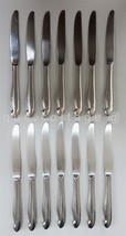 Reed &amp; Barton Rebacraft Flatware Seascape Stainless 14pc Dinner Knives Butter - £22.53 GBP