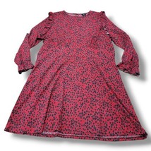 River Island Dress Size 22 US 26Uk 52EUR A-Line Dress Long Sleeve Floral New NWT - £26.58 GBP