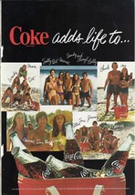 Coca Cola National Georgraphic  Ad Coke Adds Life to 1977 Last add in Nat Geo - £1.58 GBP