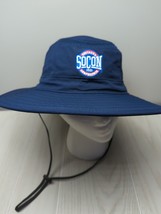 Port Authority S/M Blue Outdoor Wide-Brim Hat Mesh top SoCon Southern Conference - $19.79