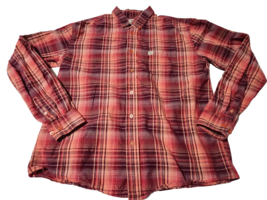 Cinch Shirt Youth Boys XXL 16-18 red Button Down Long Sleeve Western Rodeo - £9.15 GBP