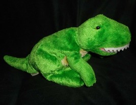 Mary Meyer Flip Flops 2002 Green Dinosaur Dino Stuffed Animal Plush Toy Floppy - £45.18 GBP