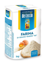 De Cecco &quot;00&quot; Soft Wheat Flour for pizza, bread, pasta 2.2lb(PACKS of 10)  - $49.49