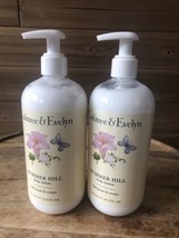Lot x 2 Crabtree &amp; Evelyn Summer Hill Body Lotion 16.9 oz New - £44.92 GBP