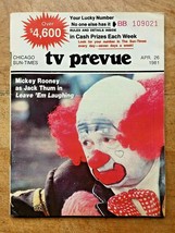 Chicago Sun-Times TV Prevue | MICKEY ROONEY: LEAVE &#39;EM LAUGHING | April ... - £8.88 GBP