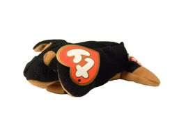 McDonald&#39;s 1996 TY Beanie Babies Happy Meal Doby The Doberman Dog #1 - $3.49
