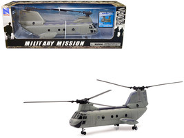 Boeing CH-46 Sea Knight Helicopter Olive Drab &quot;United States Marines&quot; &quot;Milita... - £30.57 GBP