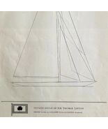 Private Signal Of Sir Thomas Lipton 1930 America&#39;s Cup Race Of 1920 Prin... - €25,92 EUR