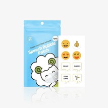 Speech Bubble Mask Patch / Sticker Natural Pure Aroma Essence 1 Pack - 8 Patches - £5.50 GBP