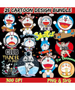 25 Cartoon Png | Archivos Png | Cartoon Mega Svg | Cartoon Tshirt Bundle - $2.50