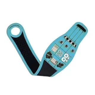 Multifunctional Tool Bag Nylon Fabric Magnetic Wrist Tool Belt Screwdriver Kit H - £51.11 GBP