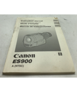 Canon ES900 8mm  Video Camcorder Manual Only Instructions Parts - €7,32 EUR