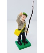 WILTON &quot;Fishy Situation&quot; Fisherman Cake Topper 5.25&quot; Decoration Hong Kon... - £5.84 GBP