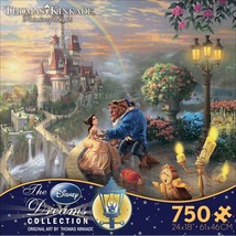 The Disney Dreams Puzzle: Beauty and The Beast Falling in Love 750 Pieces - $17.19