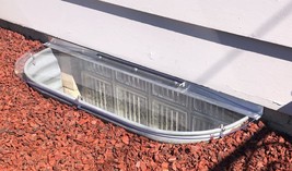 Sloped Elongated Window Well Cover (40&quot; Width x 13&quot; Length) - $108.99