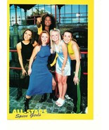 Spice Girls teen magazine pinup clipping Emma Burton Geri Halliwell All-... - £1.17 GBP