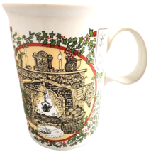 Dunoon Ceramics Mug Christmas Design Made in Scotland Vintage - £13.29 GBP