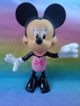 2013 Disney Minnie Mouse Bow-Tique Dress Up Doll Clip On - Doll Only - £2.31 GBP