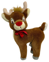 VTG Applause Rudolph The Red Nosed Reindeer Plush Stuffed Animal Christmas - £14.02 GBP