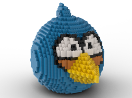 LEGO Blue Angry Bird statue building instruction-Jay INSTRUCTIONS ONLY N... - £22.06 GBP