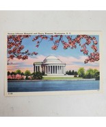 Vintage 1950s Thomas Jefferson Mem Washington DC Postcard New Old Stock ... - $13.10