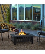 ReaFlame LaFayette Wood Fire Pit Outdoor Patio Deck Fireplace  - £177.82 GBP