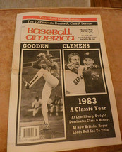 Baseball America Dwight Gooden; Roger Clemens; Top Prospects Double A Oc... - £14.30 GBP