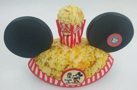 Disney Mickey Mouse Ears &quot;Fresh &amp; Hot&quot; Pop Corn Hat Cap - £24.80 GBP