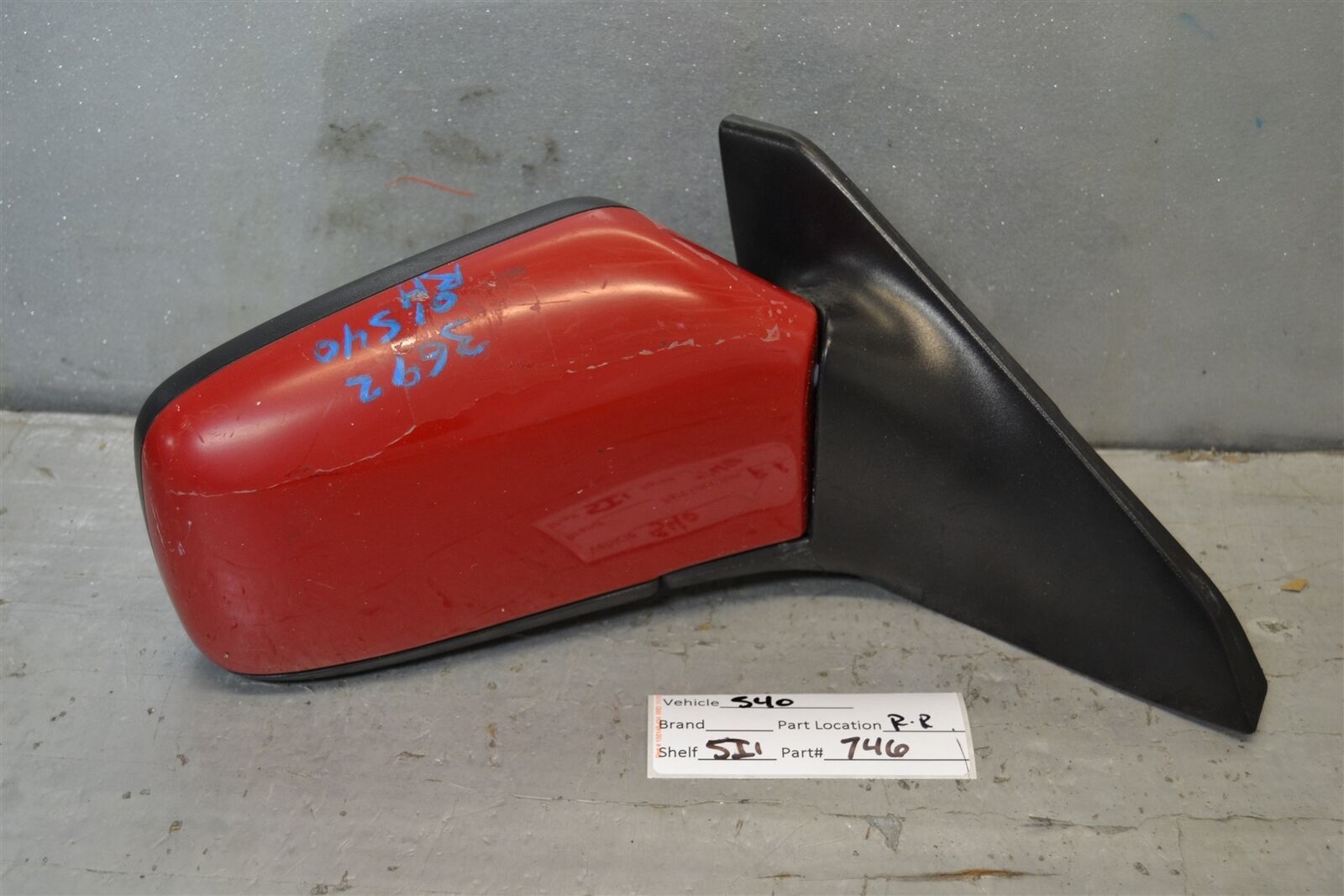2000-2004 Volvo 40 Series Right Pass OEM Electric Side View Mirror 46 5I1 - $28.04