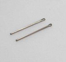 GF8410 Steel Link Pin Cotter Pin 0.8mm 0.9mm 1.0mm Thick for Watch Band 2PCS - £3.59 GBP