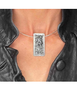 OOAK Handmade 1970s Silver Unisex Pendant! GIFT OR WEAR Festival OFFeR! - $6,939.17 MXN