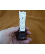 TURT-SEA-100 Sea Turtle pair of turtles shed ANTLER totem figurine Bali ... - $73.10 CAD