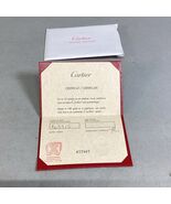 Authentic Cartier Stamped Certificate of Authenticity for 18k Gold Jewel - $48.88 CAD