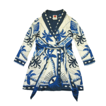 NWT FARM Rio for Anthropologie Floral Print Long-Sleeve Blazer Dress XS Petite - £127.89 GBP