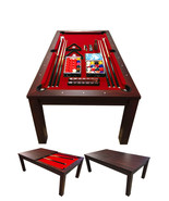 7FT POOL TABLE Model VULCAN Snooker Full Accessories BECOME A BEAUTIFUL ... - $2,732.71 CAD
