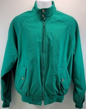 Vintage King Louie Pro Fit Green Full Zip Jacket Made In U.S.A. Large - $24.74