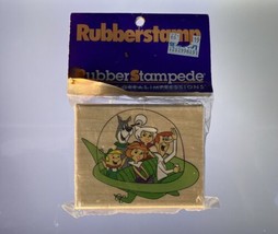 Brand New Rubber Stampede Wood Rubber Stamp 1990 The Jetsons 043-F Rare - $95.00