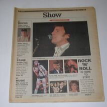 Bruce Springsteen Show Newspaper Supplement Vintage 1992 Cover Photo - $24.99