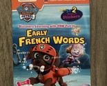 Paw Patrol Playing Early FRENCH Words Flash Cards Educational Learning NEW - $8.55