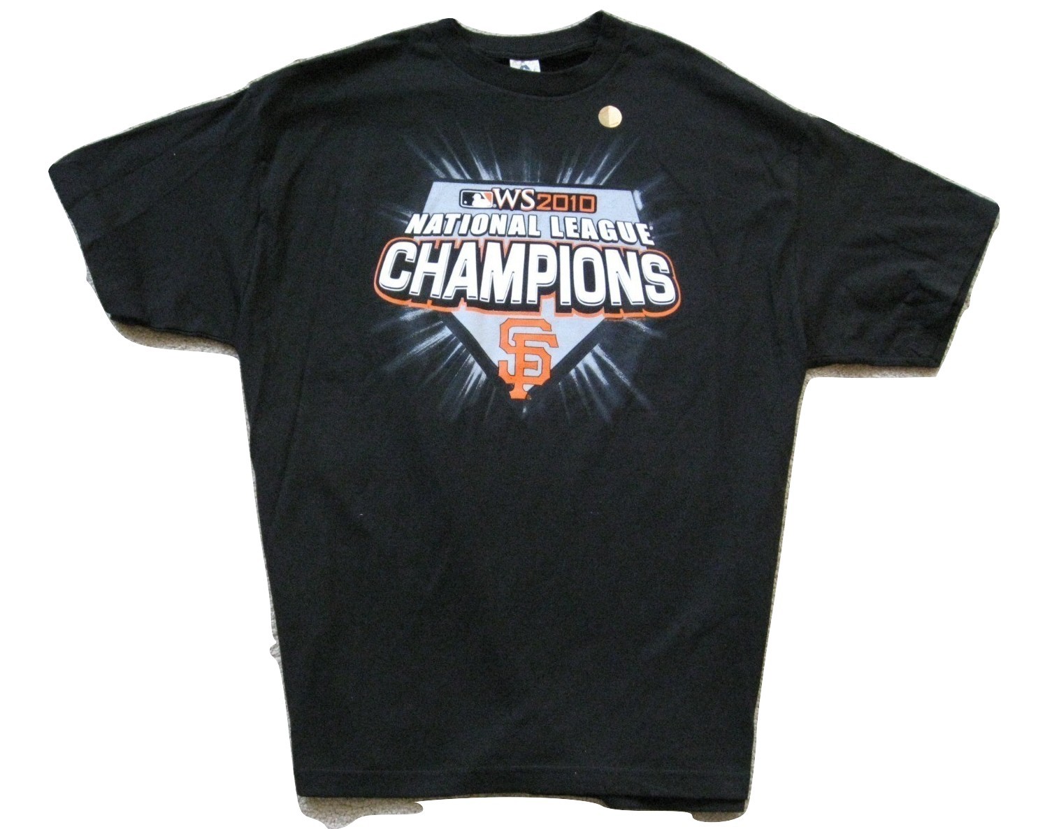 MLB San Francisco Giants Short Sleeve Tee Shirt  XL Official NWT - $15.99