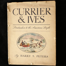 Currier & Ives: Printmakers to the American People, Harry T. Peters, 1942 - £102.31 GBP