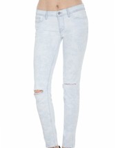 J BRAND Womens Jeans Capri Skinny Fit Distressed White Size 26W 8112C032 - £70.33 GBP