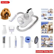 Ultimate 11-in-1 Dog Grooming Vacuum &amp; Clippers - Effortless Shedding Re... - $257.35