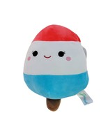 Squishmallow Lelila The Popsicle 8 Inch Red White And Blue Summer 2022 P... - £14.69 GBP