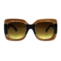 Thick Oversized Square Frame Sunglasses Womens Fashion Shades UV 400 - £14.81 GBP